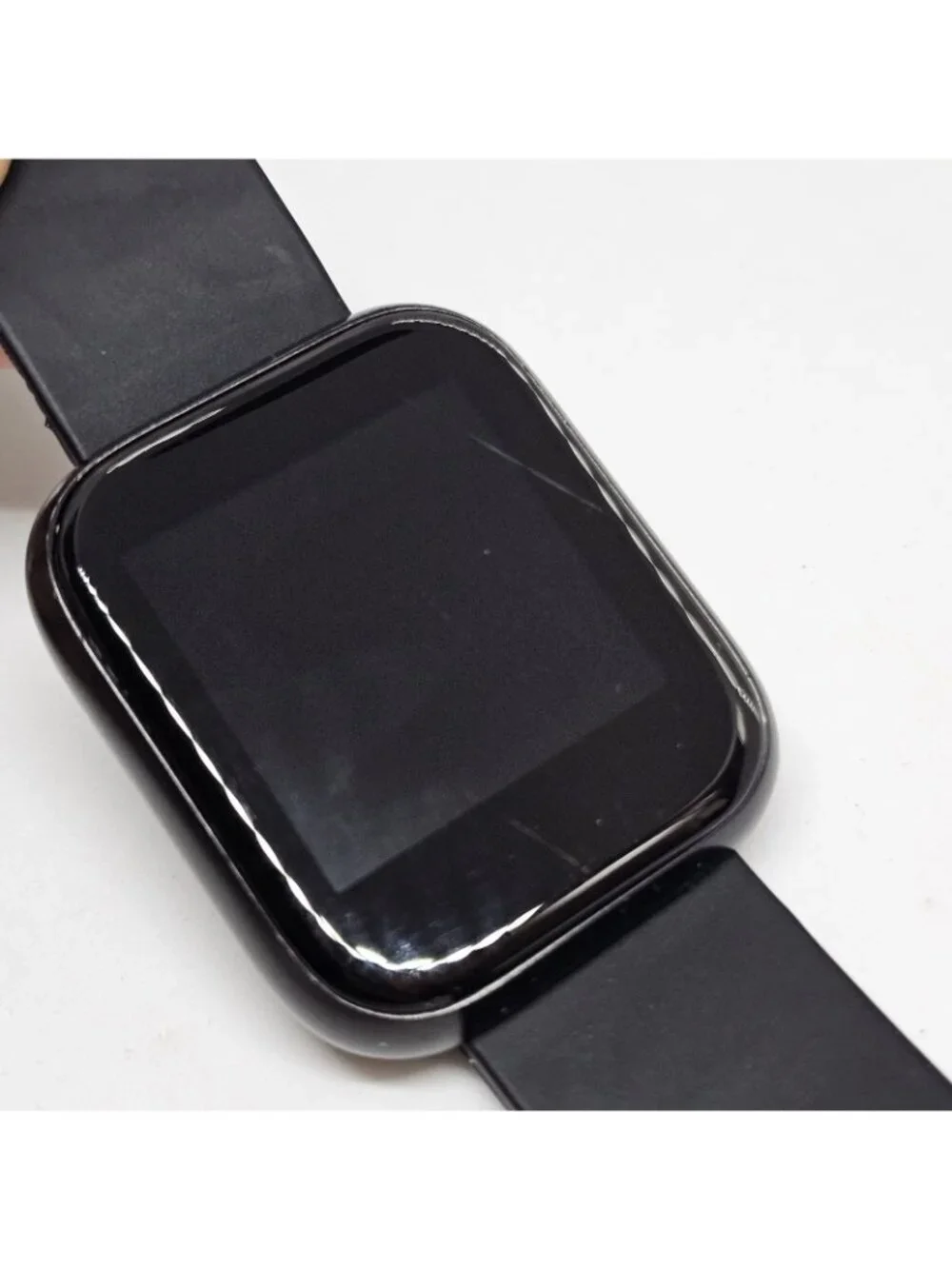 Smart Watch Men Women Waterproof Heart Rate Fitness Steps Black